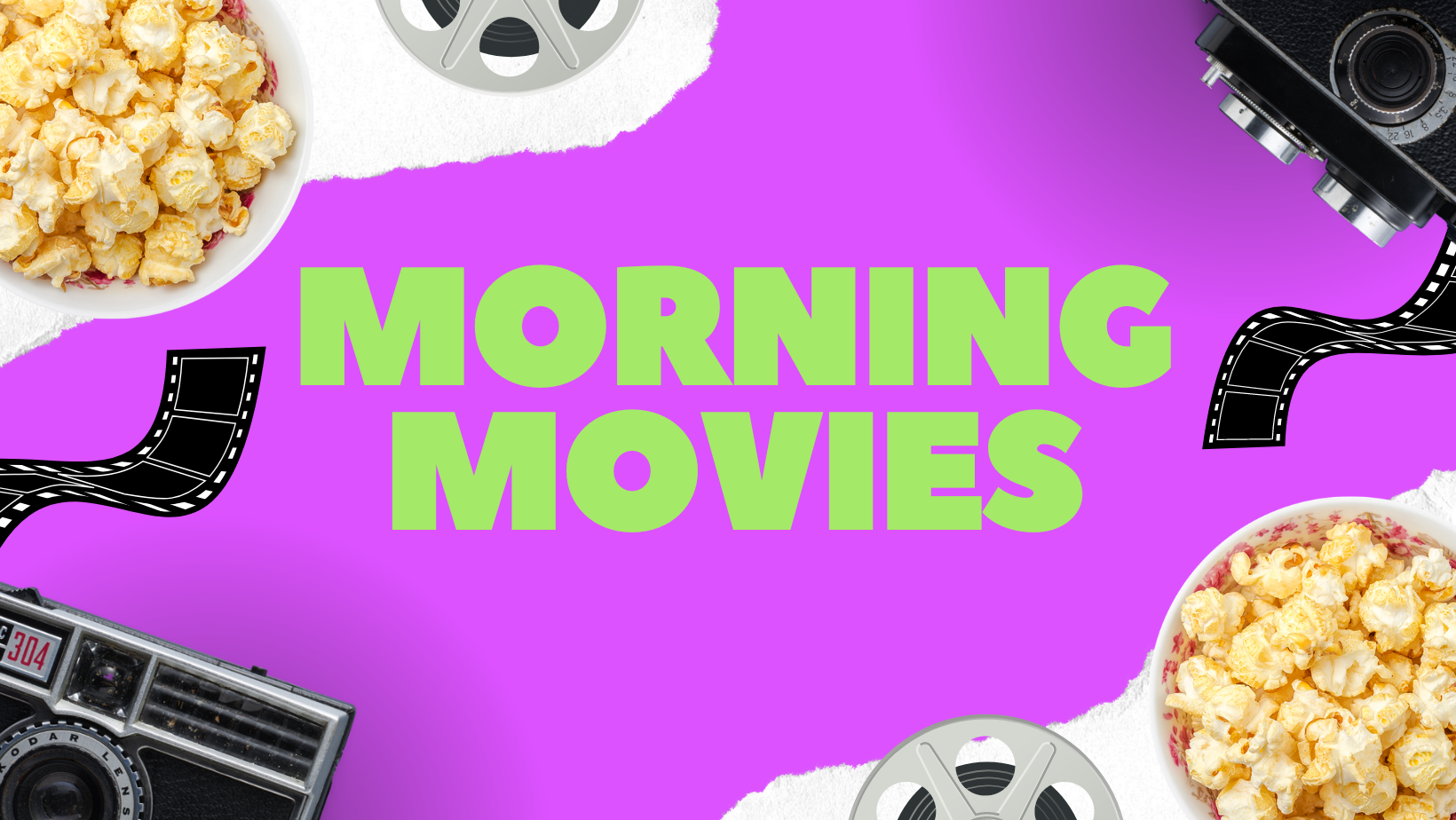 Spring morning movie banner