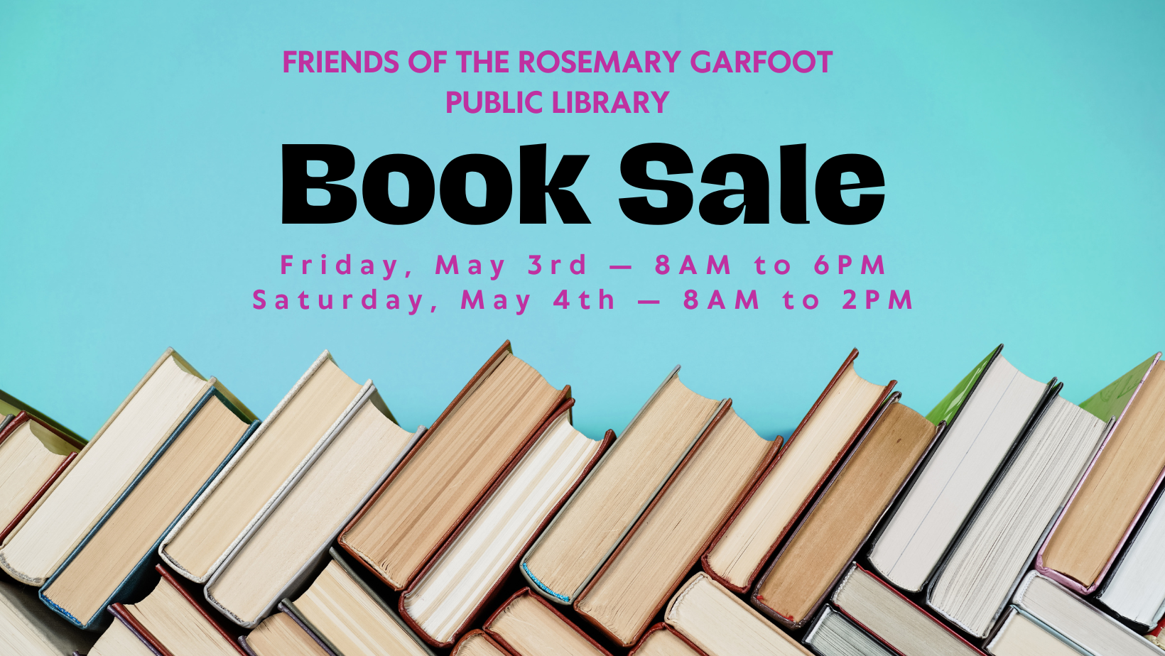 Friends annual book sale