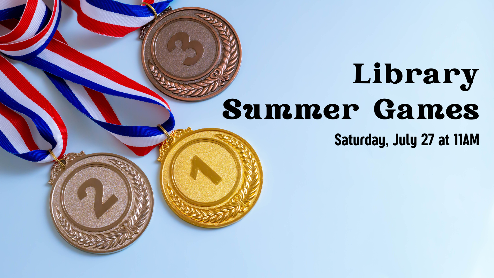 library summer games with medals