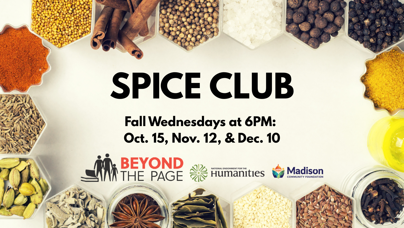 Spice Club with beyond the page logos