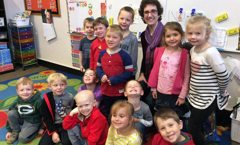 St. Francis Xavier 4K class with Miss Catherine