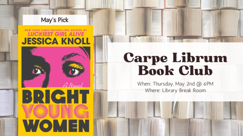 Bright young women book club banner