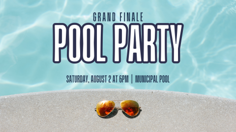 Grnad Finale Pool Party for summer reading