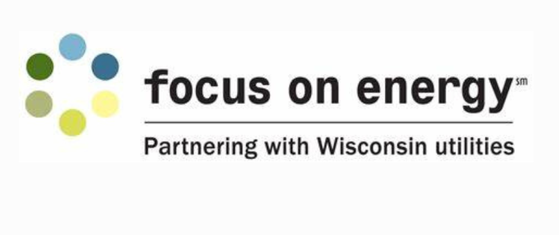The focus on energy logo
