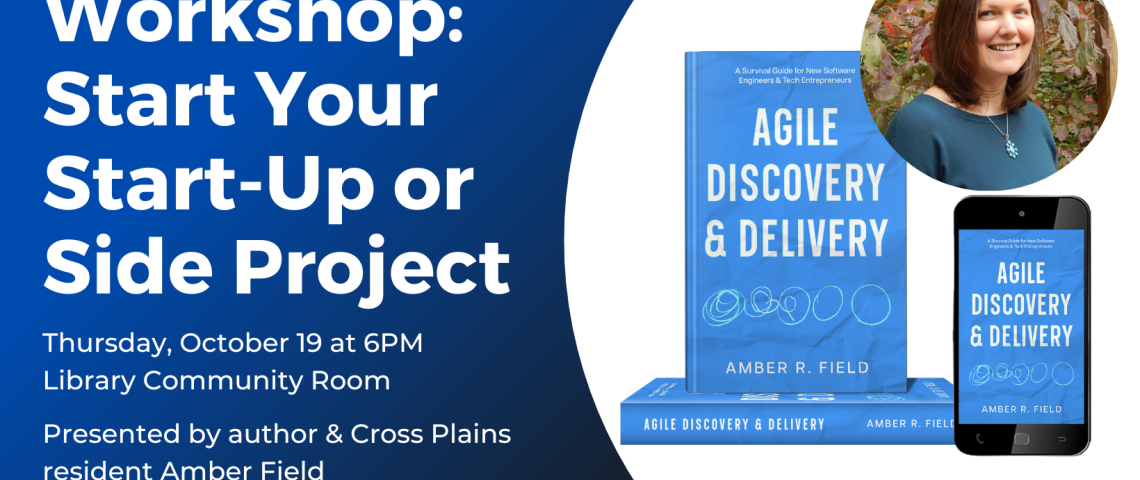 Cover for start up workshop on october 19