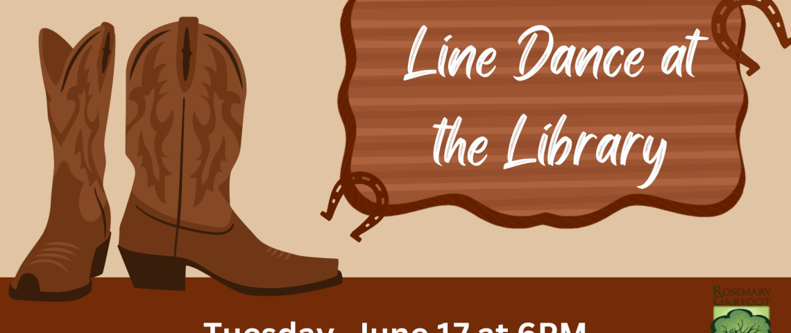 Line Dance at the Library on June 17