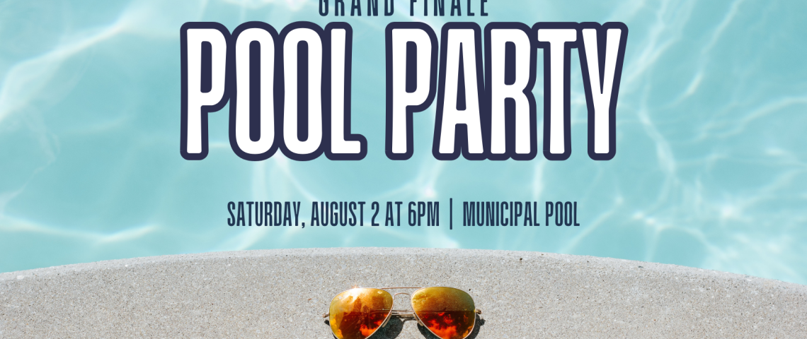 Grnad Finale Pool Party for summer reading